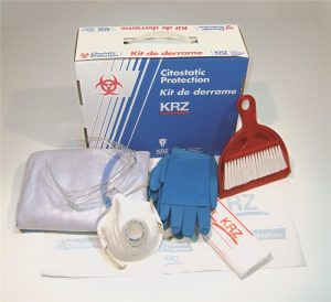 Kit de derrame para manipulación de citostáticos KRZ